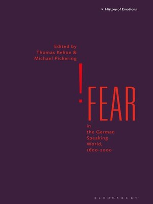 cover image of Fear in the German-Speaking World, 1600-2000